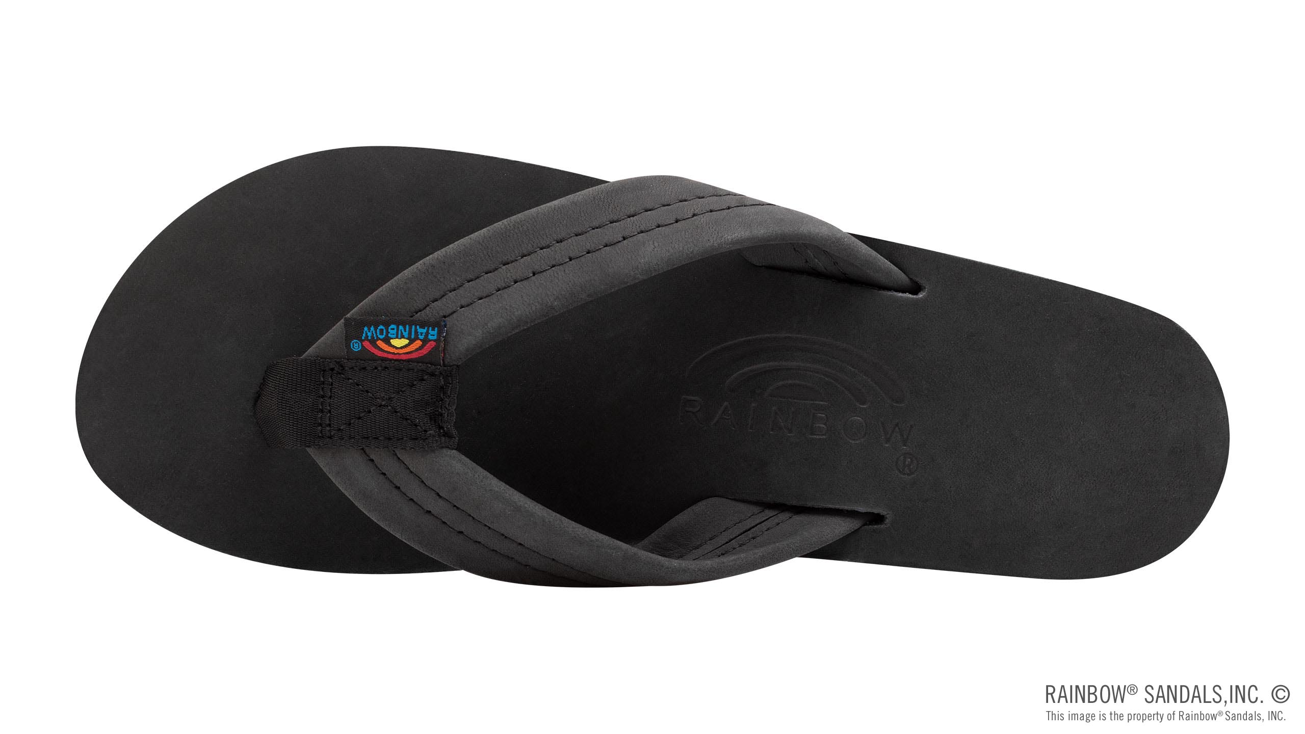 Six Layer Wedge Leather 1" Leather Strap - Image 3