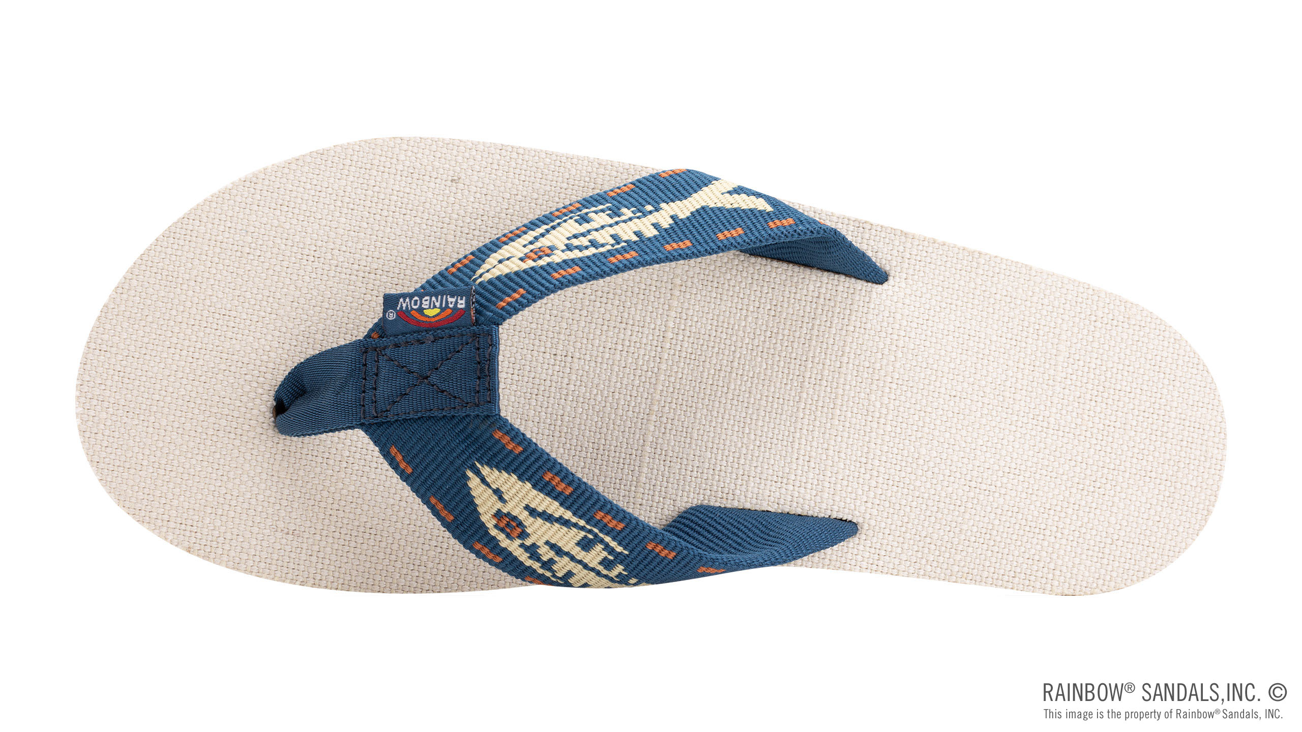 Single Layer Hemp with a Nylon Fish Pattern Strap - Image 3