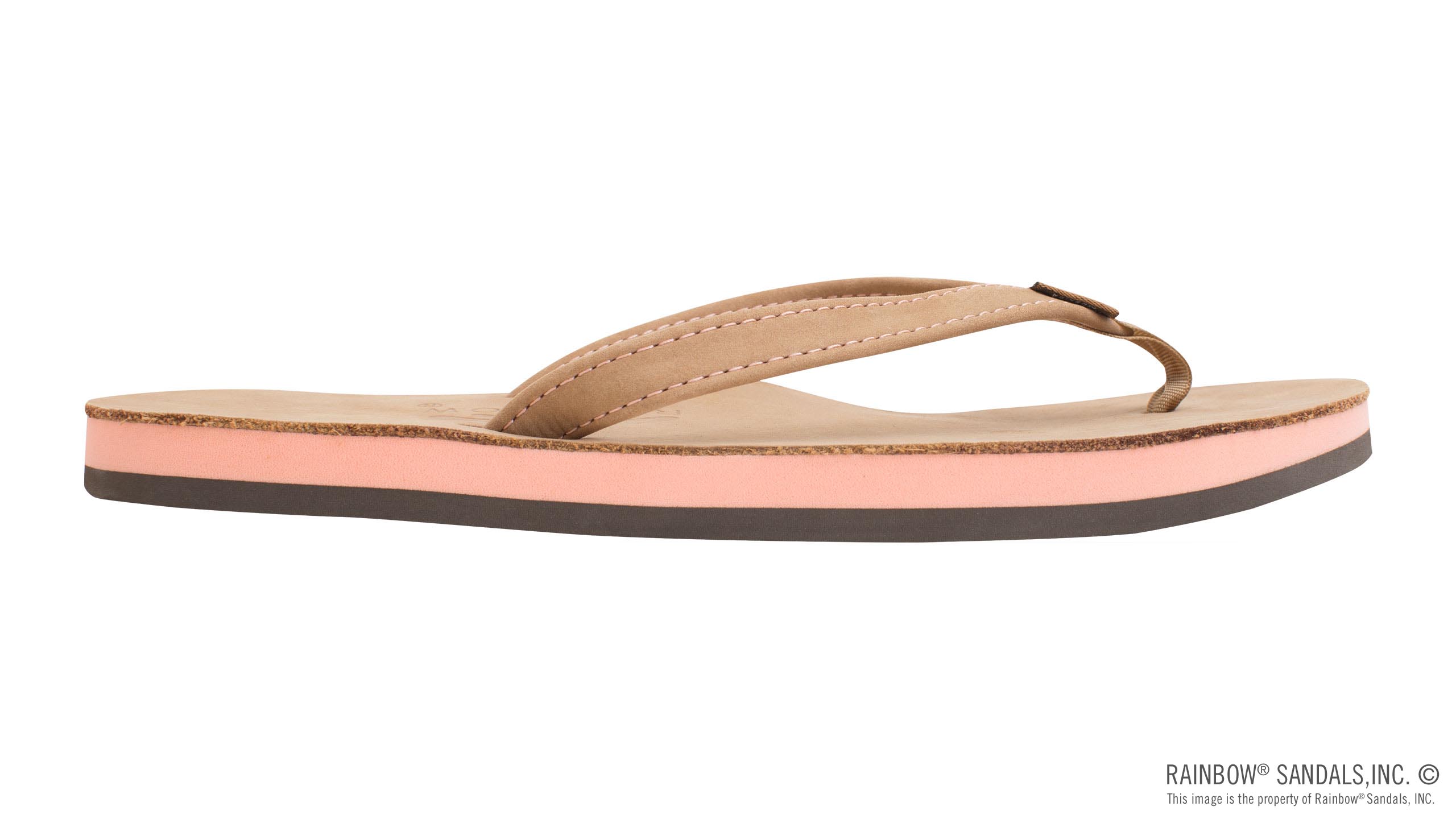 The Tropics - Single Layer Premier Leather with Colorful Mid Sole and a 1/2" Narrow Strap - Image 4