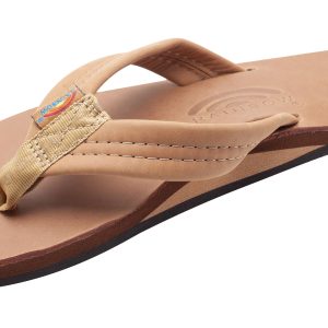 Luxury Leather - Single Layer Arch Support with a 1" Strap