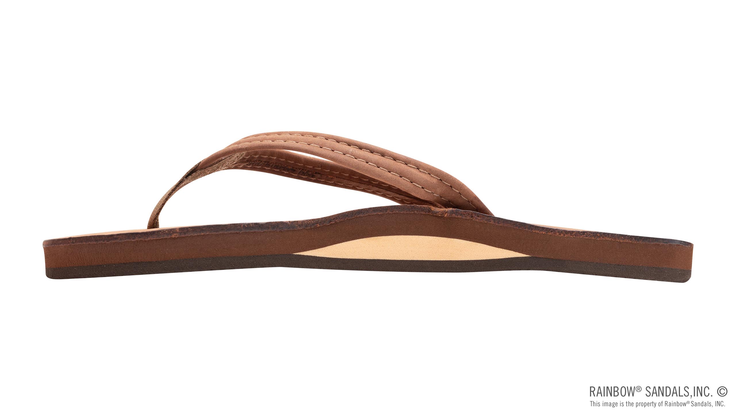 Luxury Leather - Single Layer Arch Support with a 1/2" Narrow Strap - Image 2