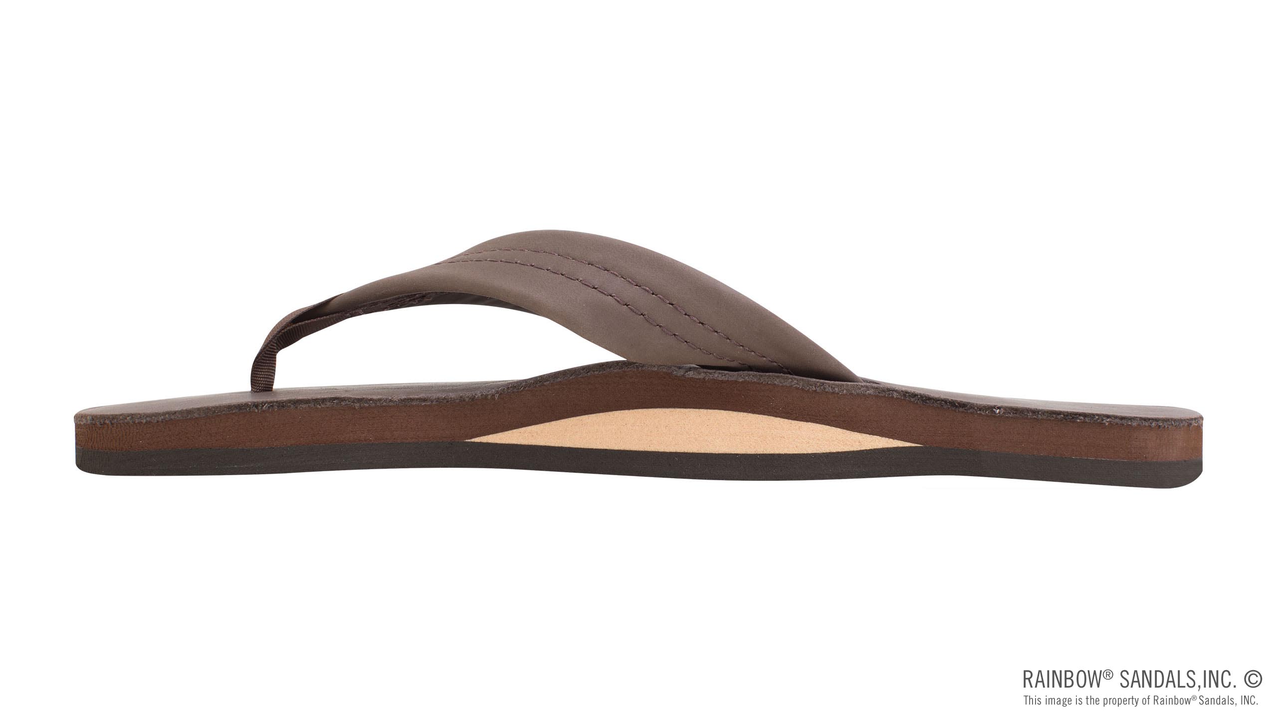 Single Layer Arch Support Classic Leather with 1" Strap - Image 2