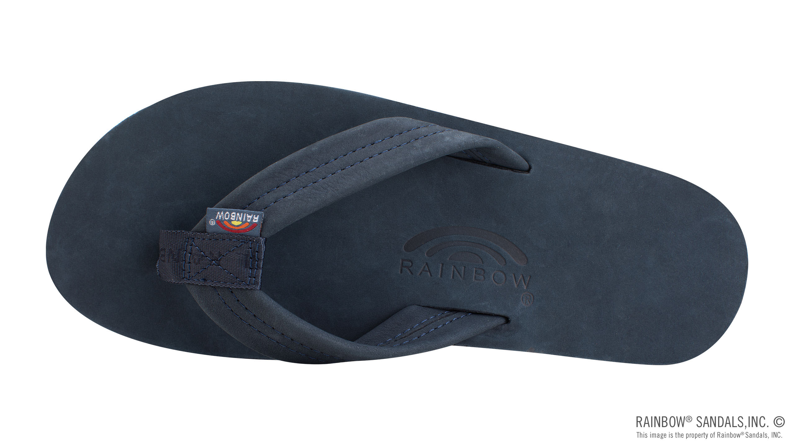 Single Layer Premier Leather with Arch Support 1" Strap - Image 3