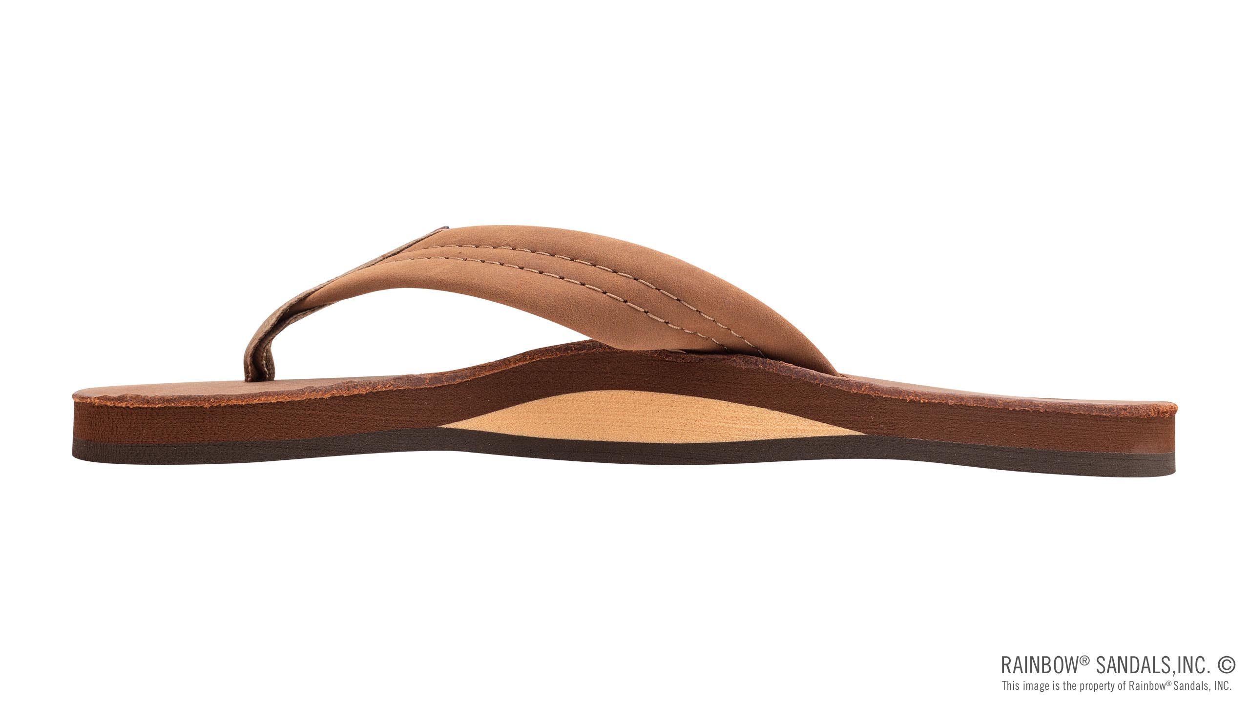 Single Layer Arch Support Premier Leather with 1" Strap - Image 2