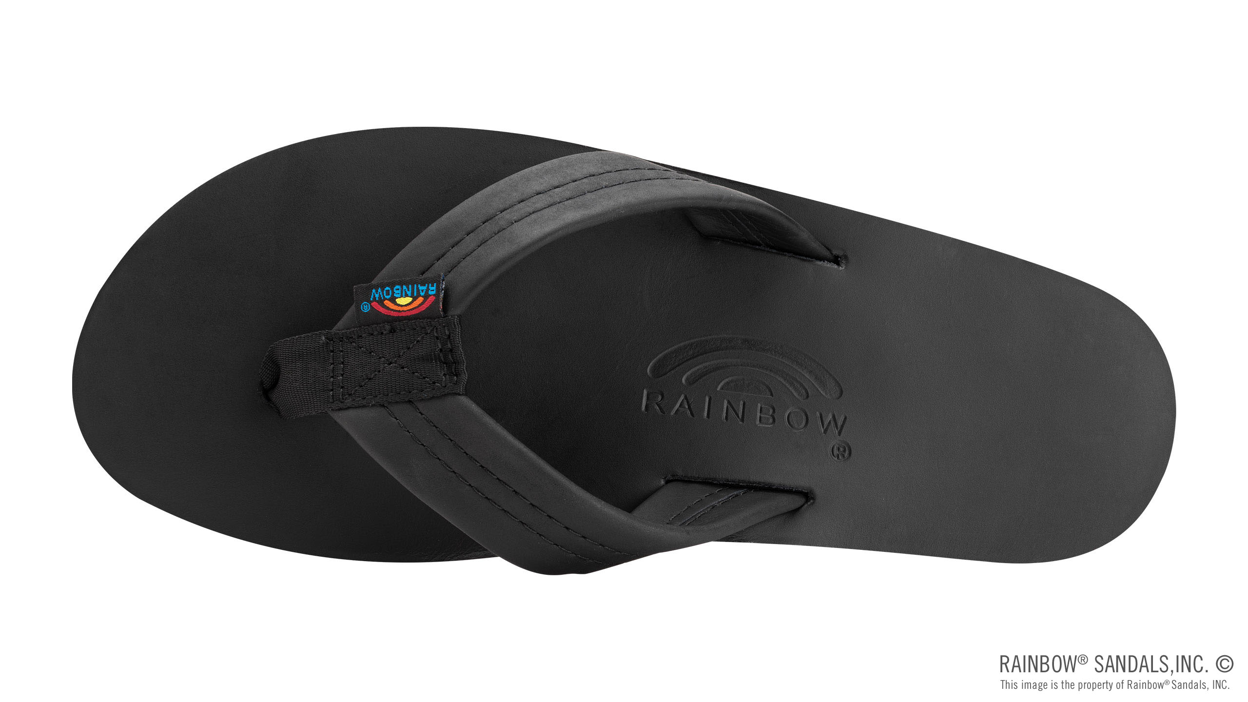 Single Layer Classic Leather with Arch Support 1" Strap - Image 3