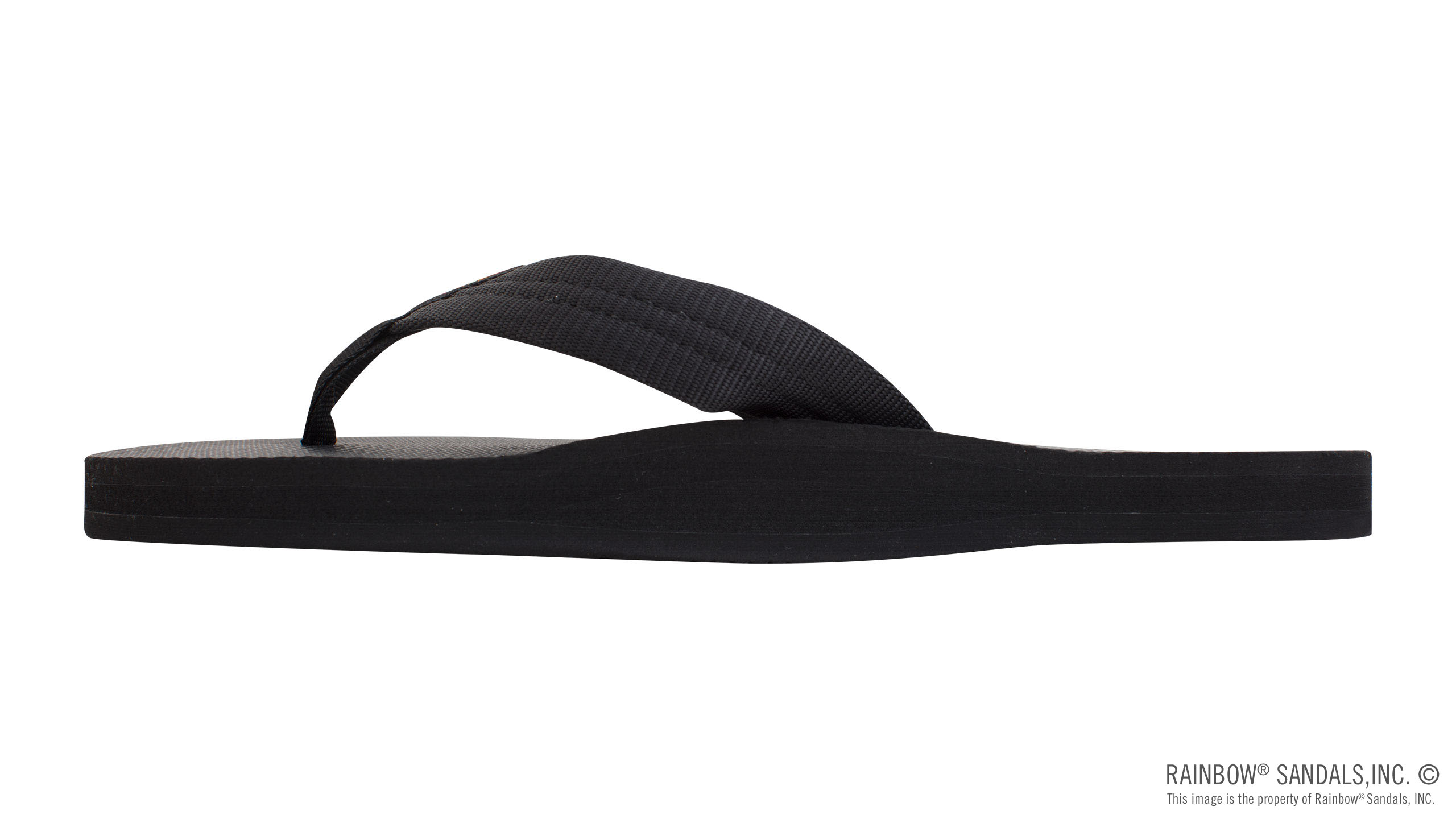Classic Rubber - Single Layer Soft Top 1" Nylon Strap - Image 2