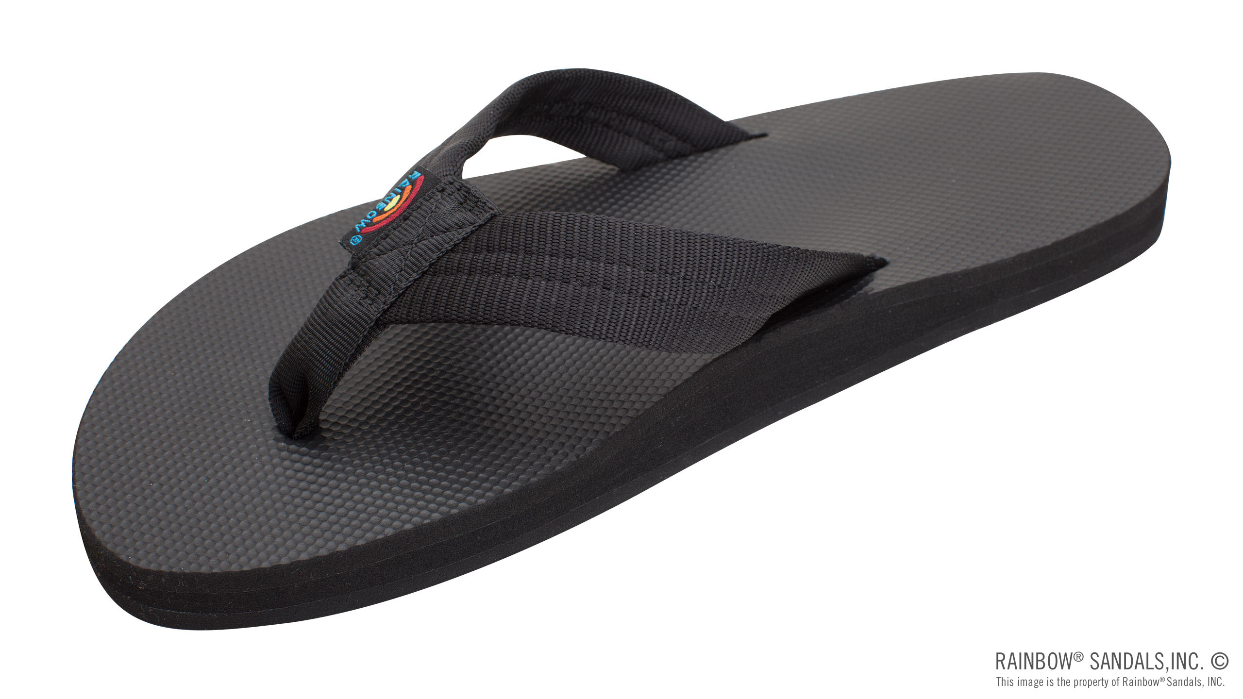 Classic Rubber - Single Layer Soft Top 1" Nylon Strap