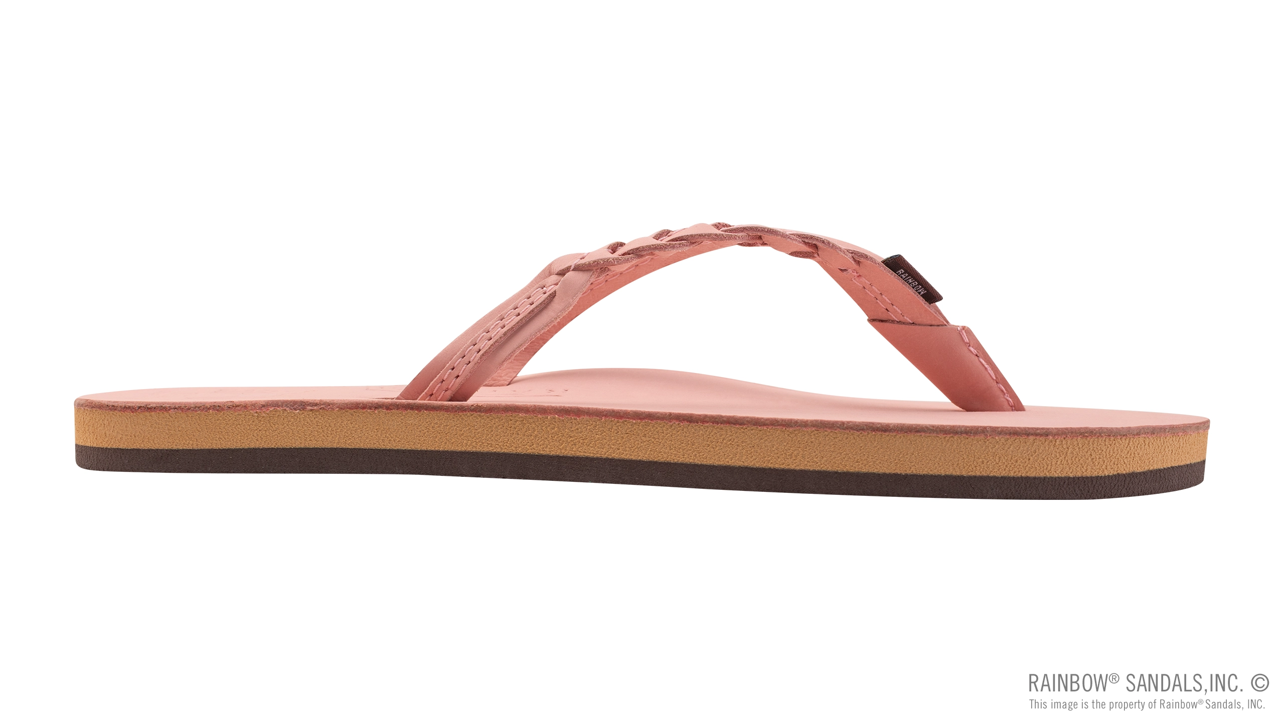 Legacy Collection Flirty Braidy Pink Single Layer Premier Leather w/Braid - Image 4