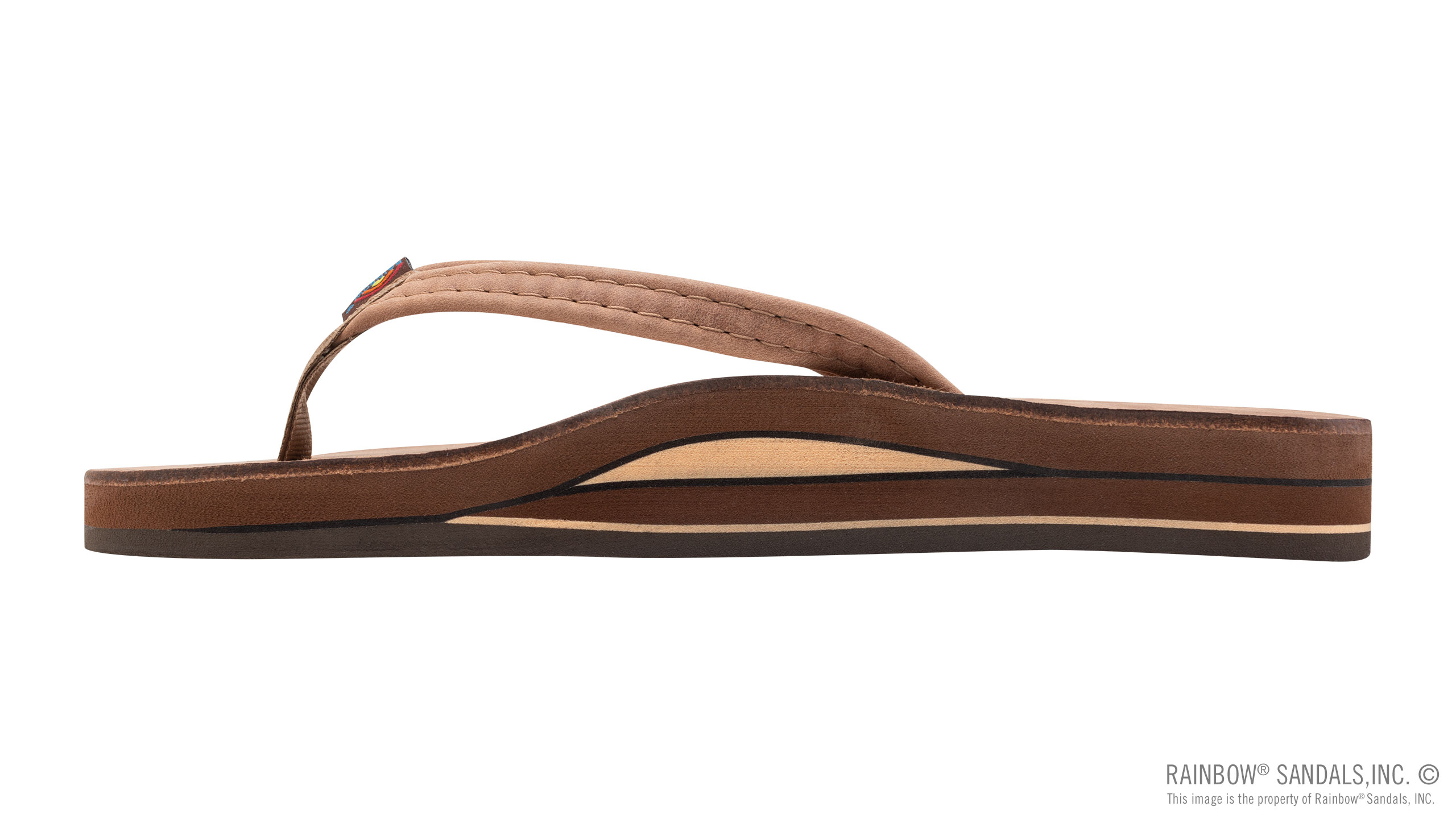 Luxury Leather - Double Layer Arch 1/2" Narrow Strap - Image 2