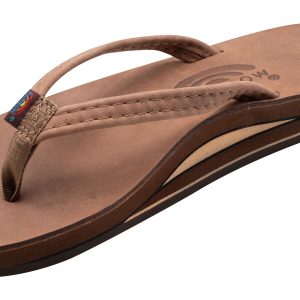 Luxury Leather - Double Layer Arch 1/2" Narrow Strap