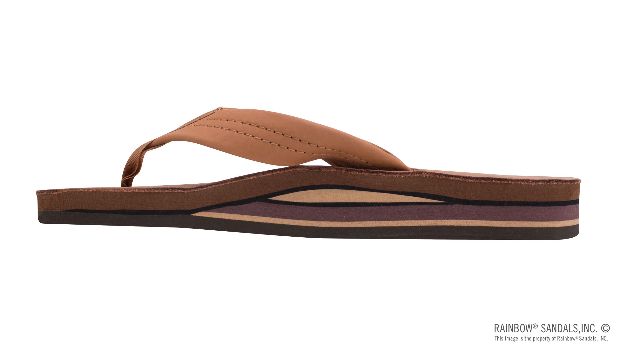 Double Layer Arch Support Classic Leather with 1" Strap - Image 2