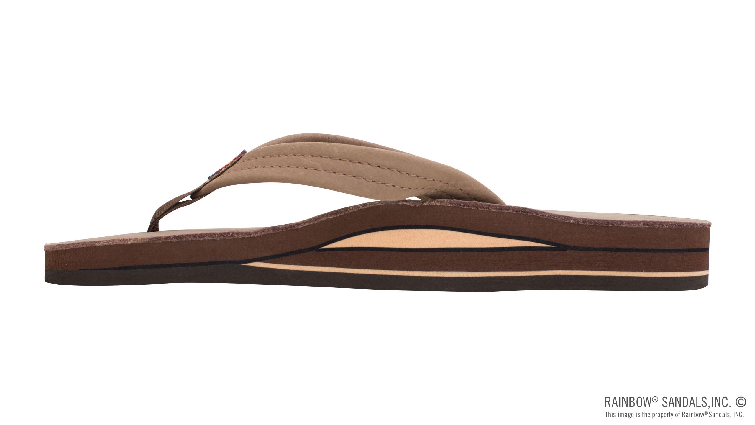 Double Layer Arch Support Premier Leather 3/4'?? Medium Strap - Image 2