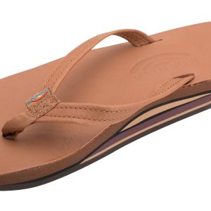 Double Layer Arch Support Classic Leather and 1/2" Narrow Strap