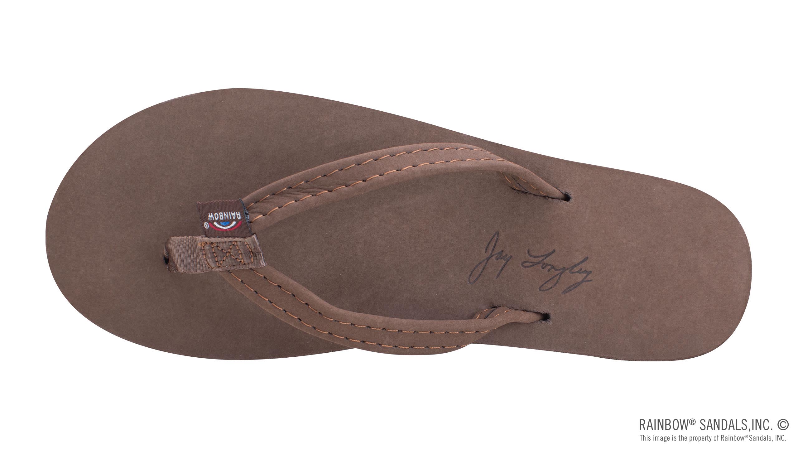 The Americana - Women's Single layer Premier Leather Red White & Blue Mid Sole with a 1/2" Narrow - Image 3