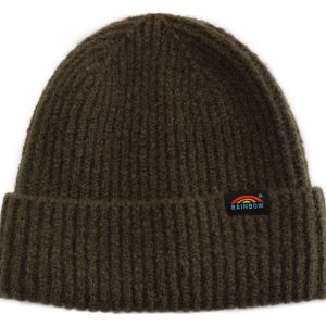 Marled Knit Beanie with Original Rainbow? Woven Label