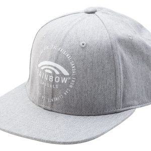 Rainbow? Sandals Circle Logo Graphite Snap Back Hat