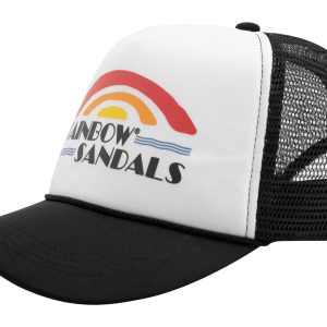 Rainbow Trucker Hat - Vintage Logo