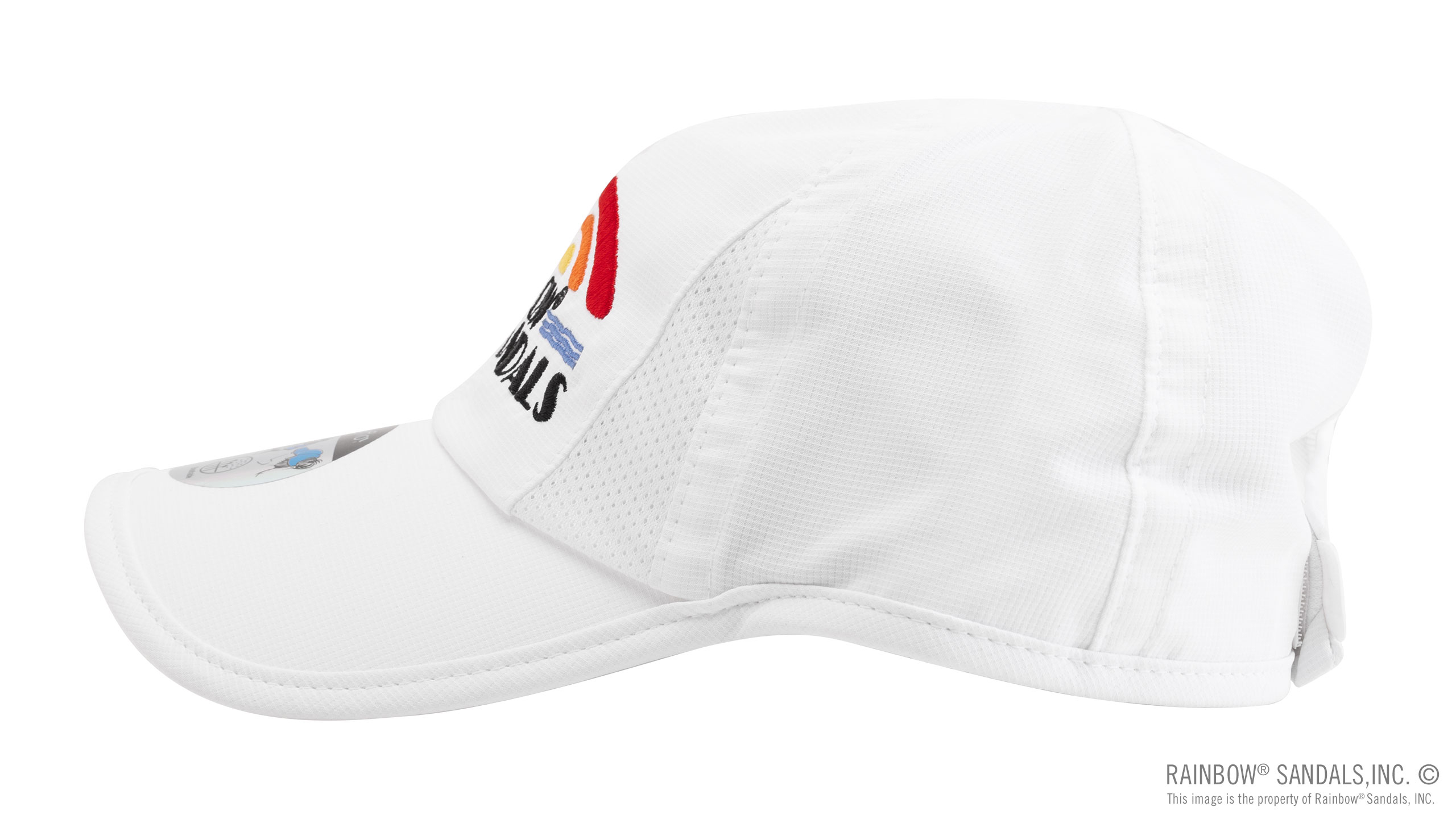 Rainbow Women's Pony Hat - Vintage Logo - Image 3
