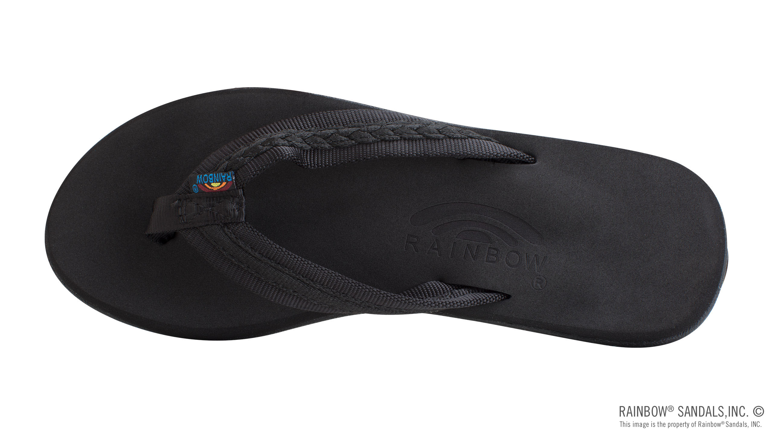 The Paisley ?C Ladies Soft Top Rubber with a 3/4" Nylon Flirty Braidy Strap - Image 3