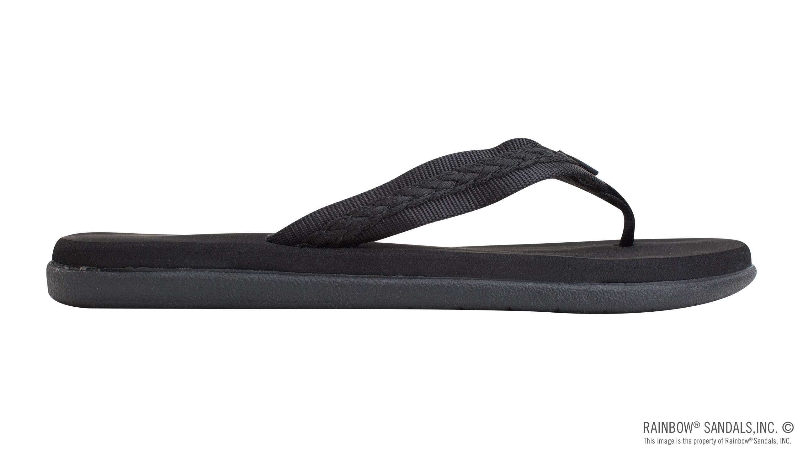 The Paisley ?C Ladies Soft Top Rubber with a 3/4" Nylon Flirty Braidy Strap - Image 4