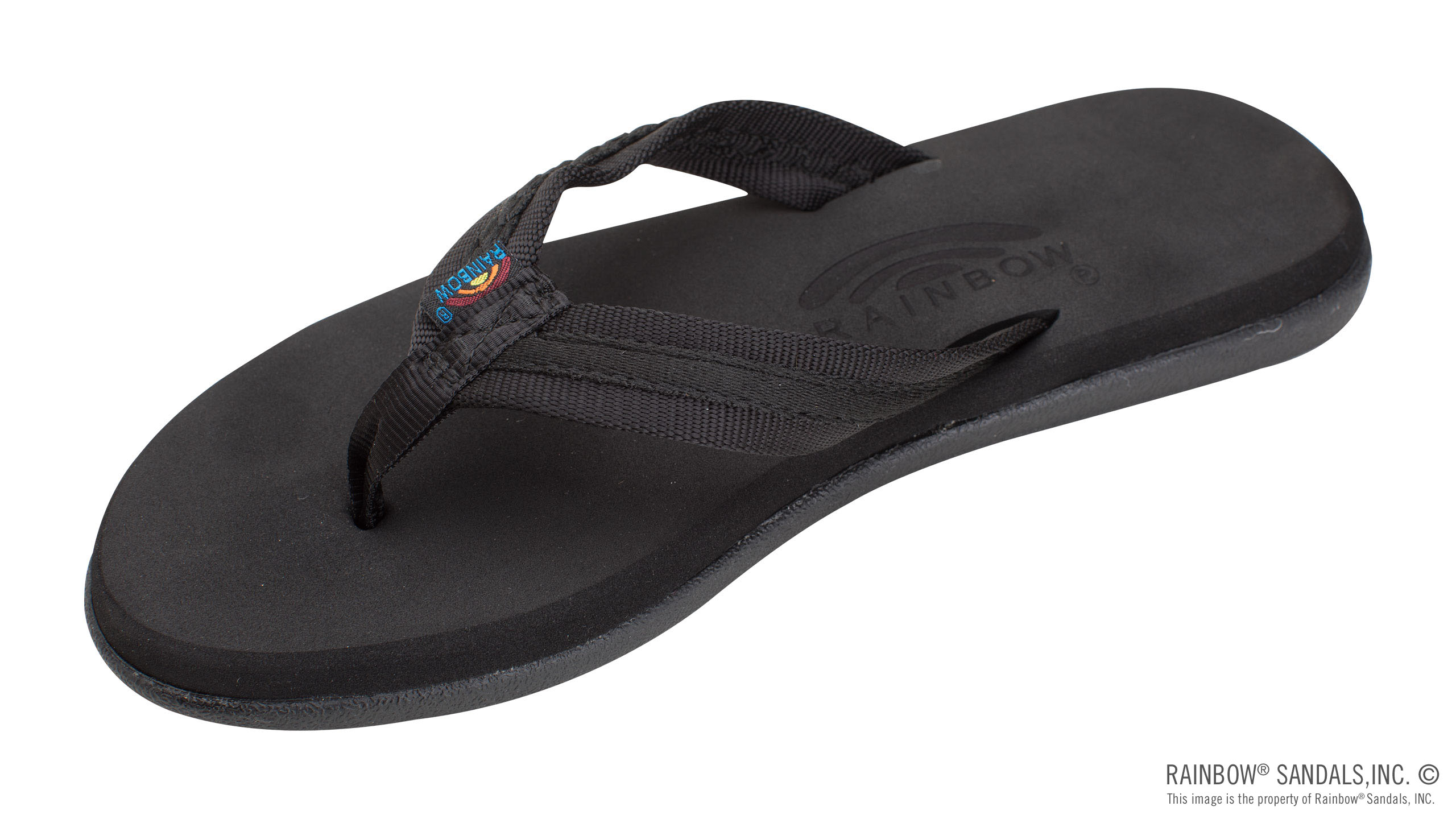 The Paisley ?C Ladies Soft Top Rubber with a 3/4" Nylon Flirty Braidy Strap