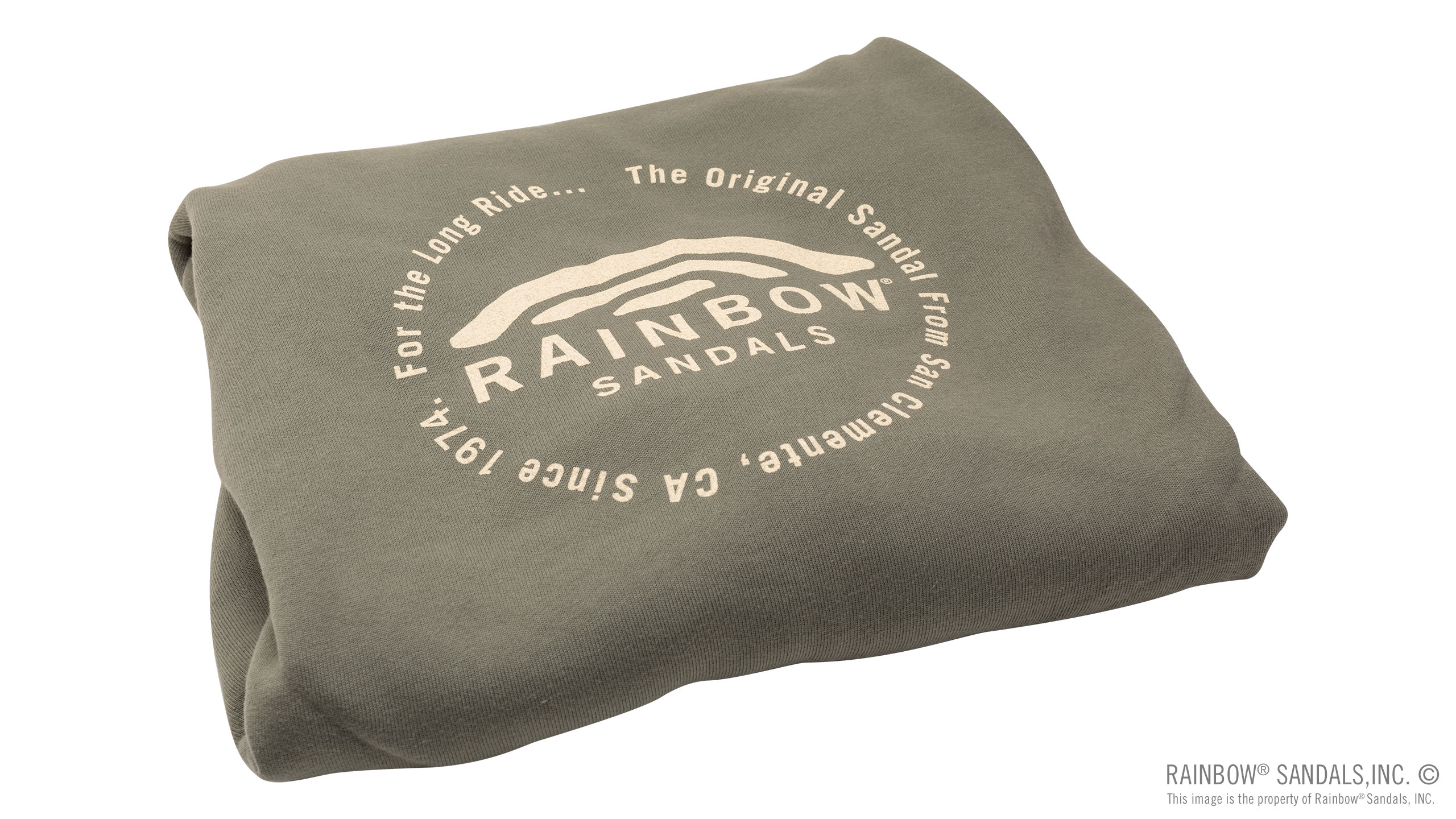 Unisex Sweatshirt with Circle Logo on Front and Back - Image 3